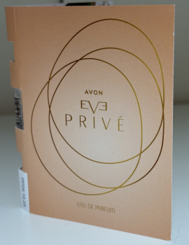 AVON EVE PRIVÉ EdP / Karte mit Duftprobe
